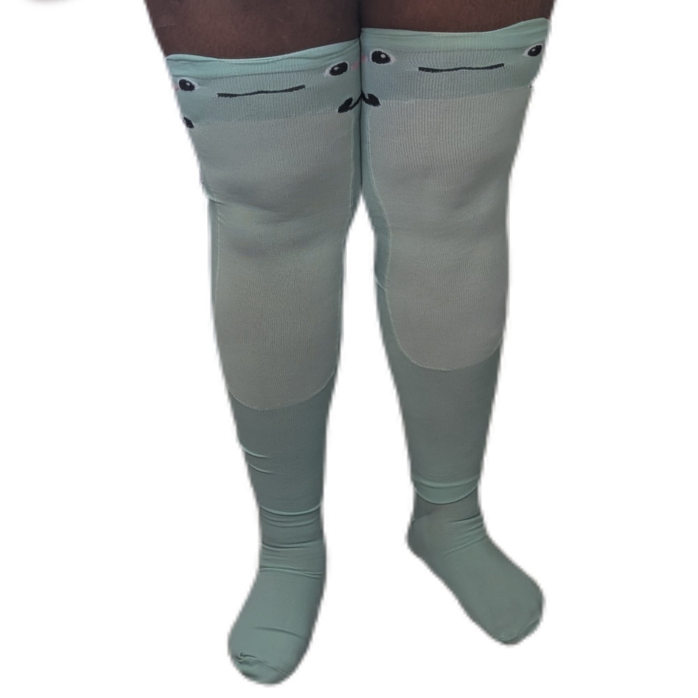 Frog Thigh High Compression Socks – Bibipins